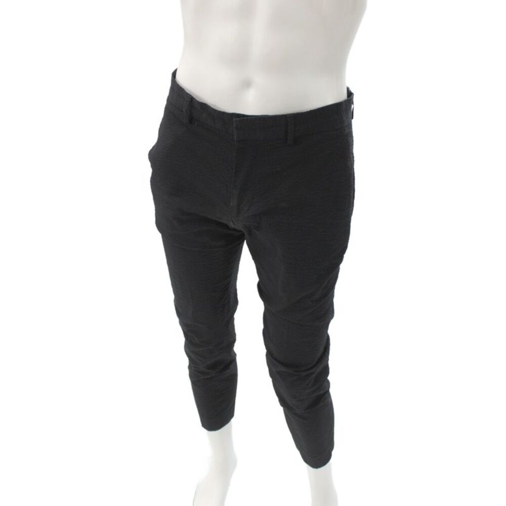 Club Monaco Men Black Cropped Ankle Dress Pants Size 30